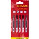 U-shank Jigsaw Blade 21tpi Metal 1.2mm 5pc